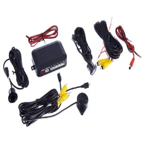 Suport Auto de Numar cu Senzori si Camera ,Negru