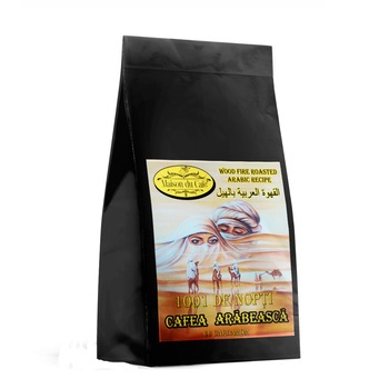 Cafea Arabeasca cu Cardamom macinata, proaspat prajita 500 g Cafea Arabeasca cu Cardamom macinata, proaspat prajita 500 g