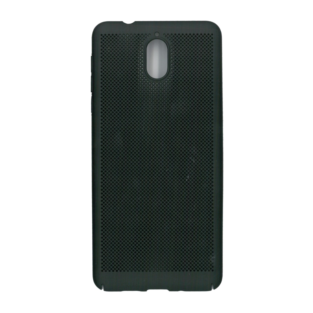 Husa de protectie spate, EuroCell Air, cu perforatii pentru Nokia 3.1 , negru