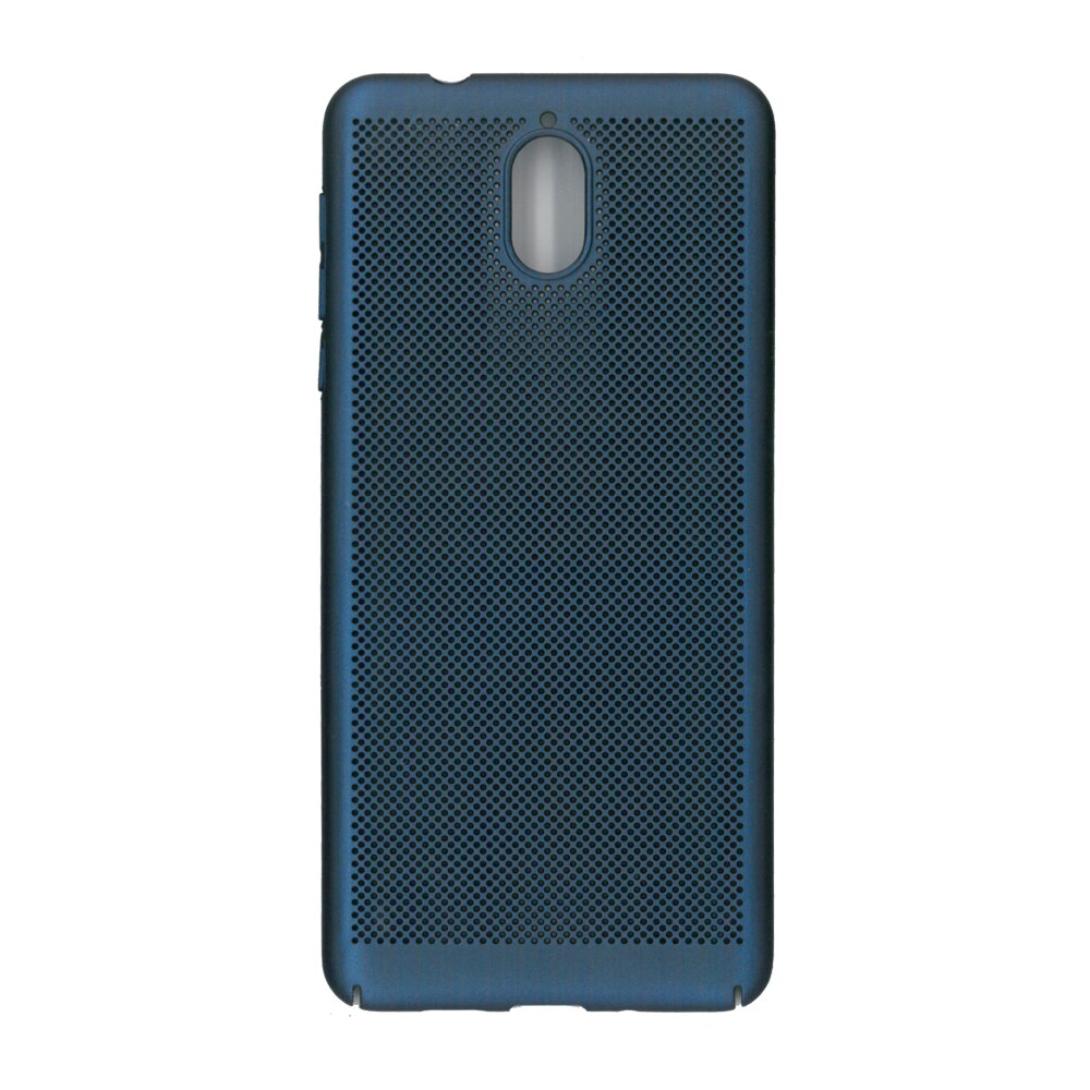 Husa de protectie spate, EuroCell Air, cu perforatii pentru Nokia 3.1, albastru
