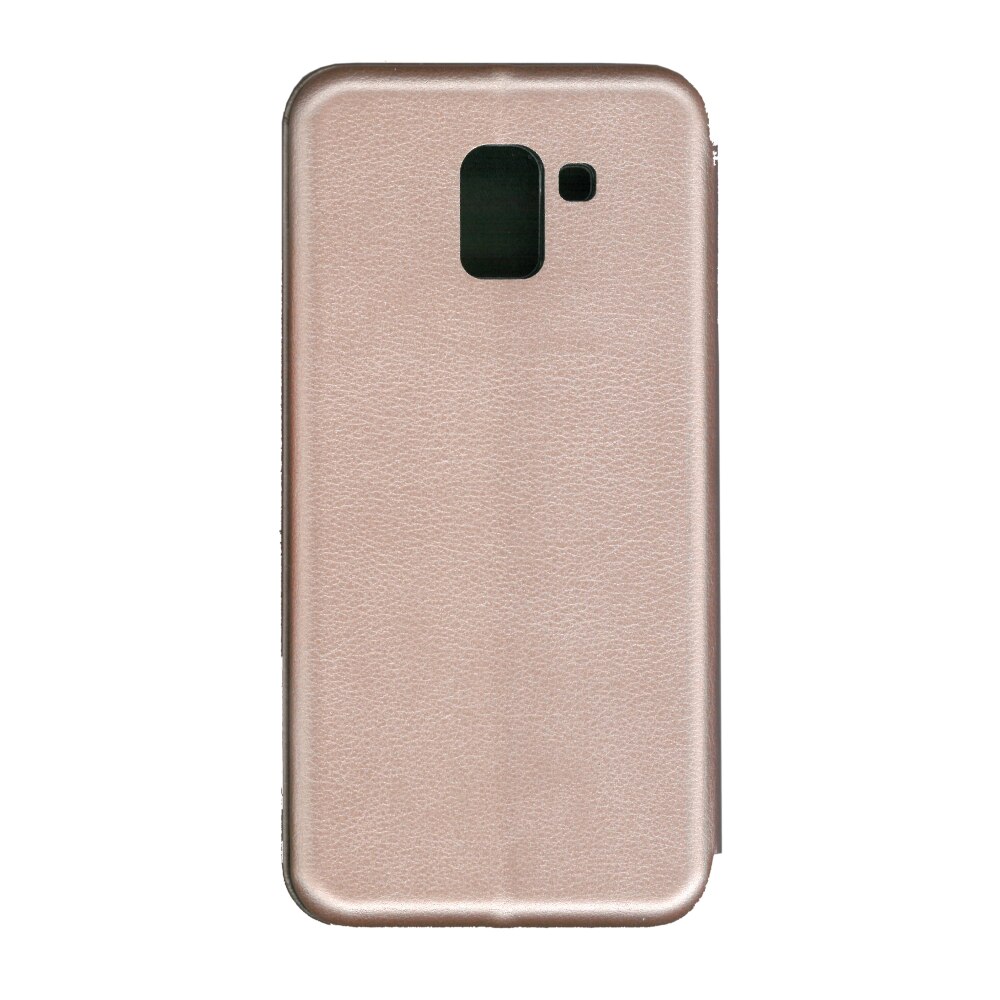 Husa de protectie tip carte, EuroCELL 360 de grade, pentru Samsung Galaxy J6 2018, rose