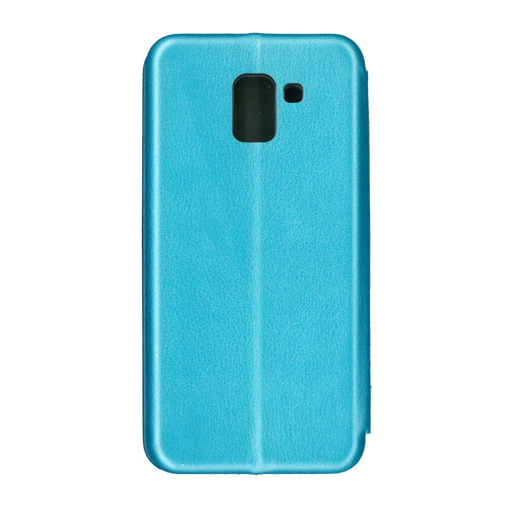 Husa de protectie tip carte, EuroCELL 360 de grade, pentru Samsung Galaxy J6 2018, bleu