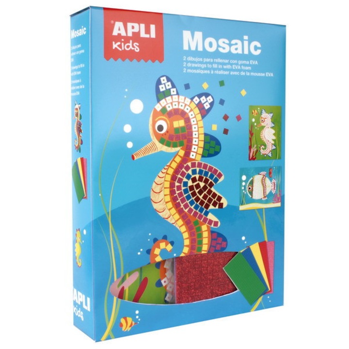 Joc creativ EVA mozaic, APLI, tema Marina