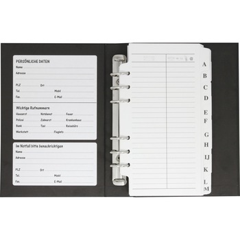 Agenda telefonica cu inele si repertoar Stylex Agenda telefonica cu inele si repertoar Stylex