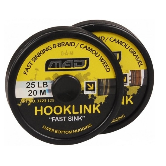 Fir DAM MAD Hooklink Neutral Weed 25Lb