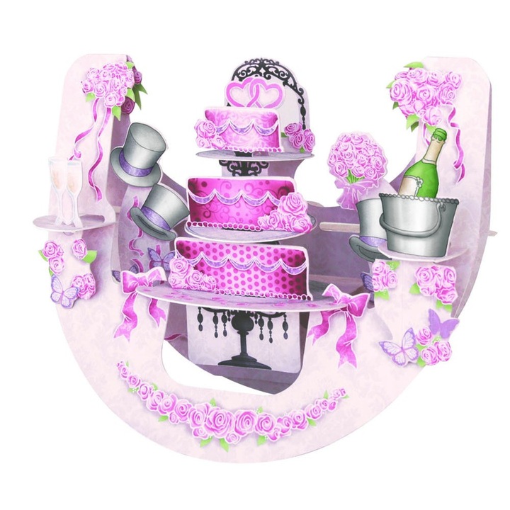 Felicitare Pop'n Rock - Wedding Cake