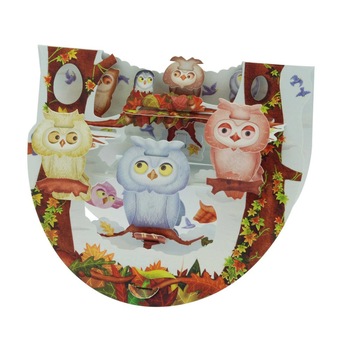 Felicitare Pop'n Rock - Owls Felicitare Pop'n Rock - Owls