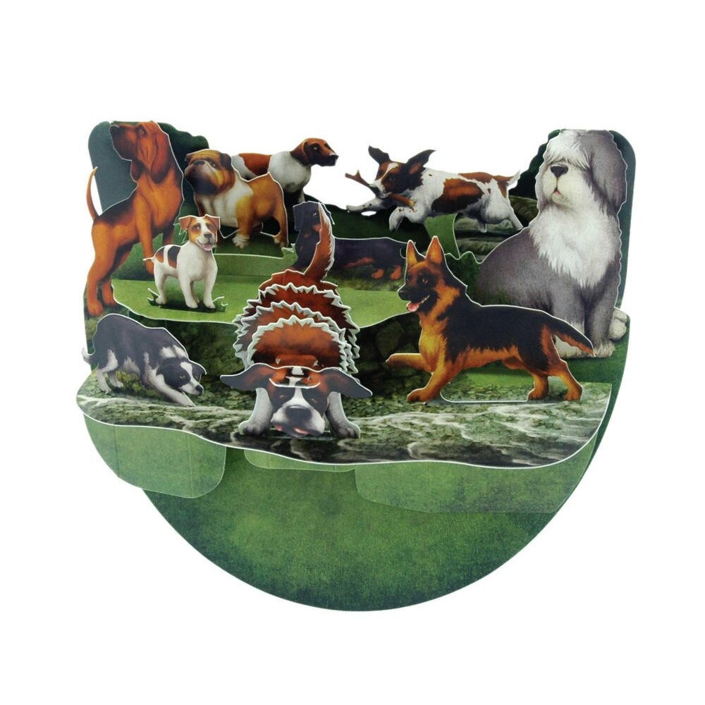 Felicitare Pop'n Rock - Dog Breeds