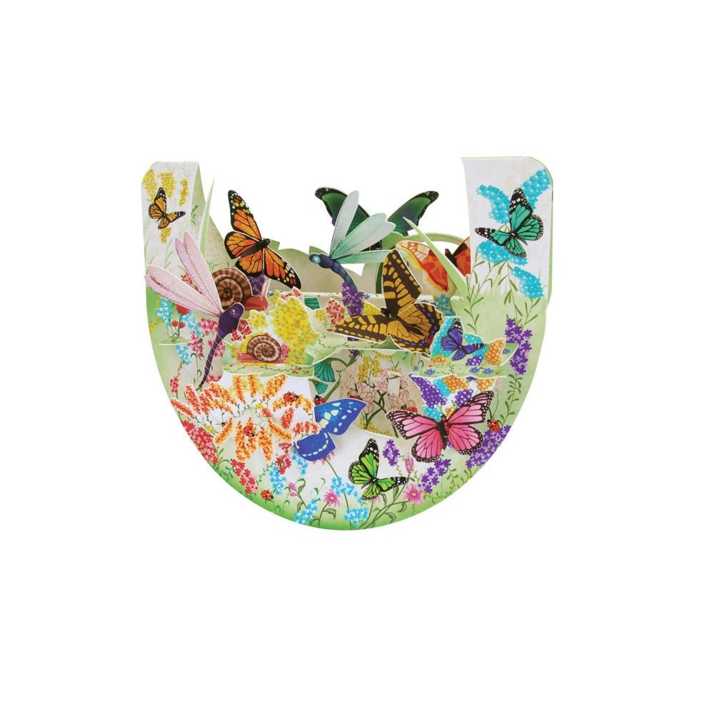 Felicitare Pop'n Rock - Butterfly Garden