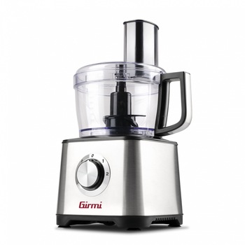 Robot multifunctional Girmi - RB76 cu functii multimple mixer, blender, 600W, lame si corp inox, vas gradat 1.2L Robot multifunctional Girmi - RB76 cu functii multimple mixer, blender, 600W, lame si corp inox, vas gradat 1.2L