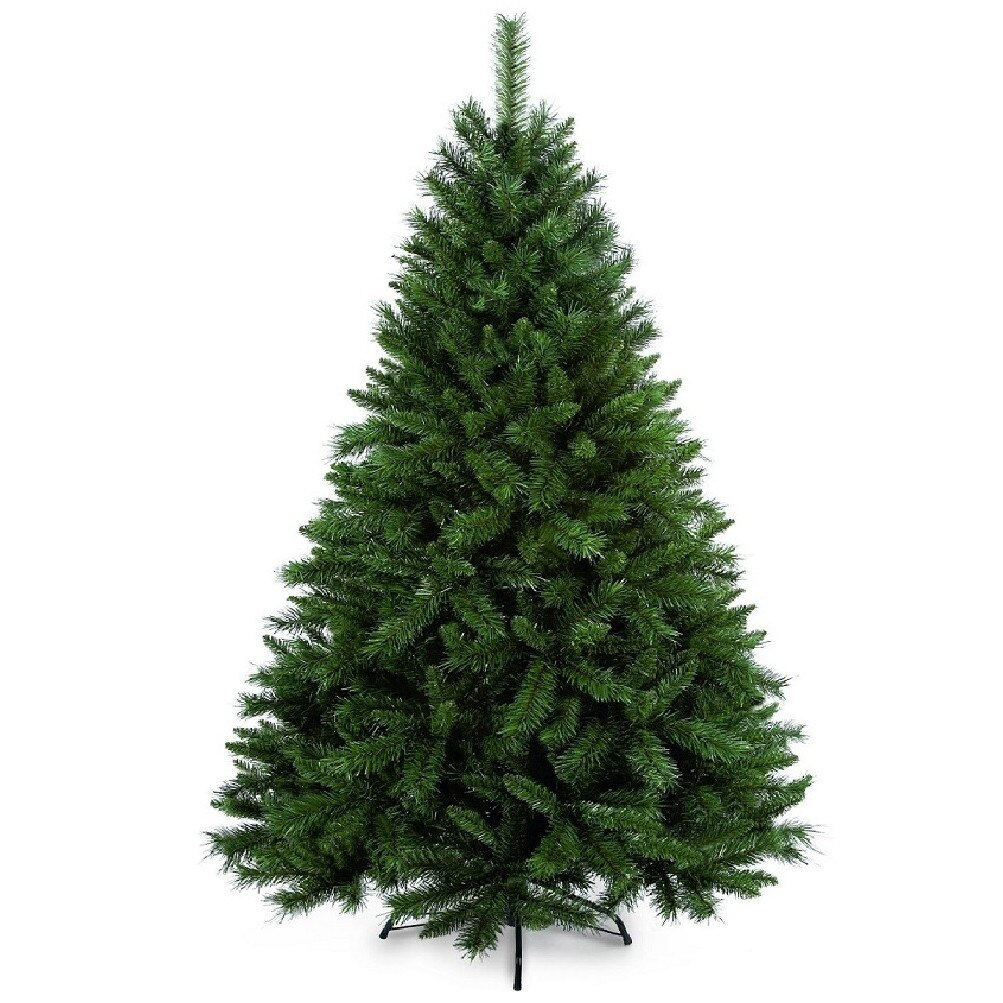 Brad Artificial Clasic Verde, suport metalic inclus, 150 cm