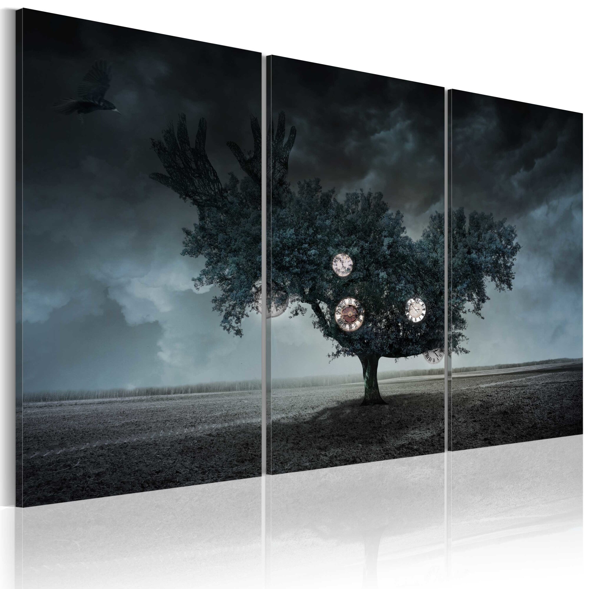 Tablou canvas 3 piese - Apocalipsa acum triptic - 60x40 cm