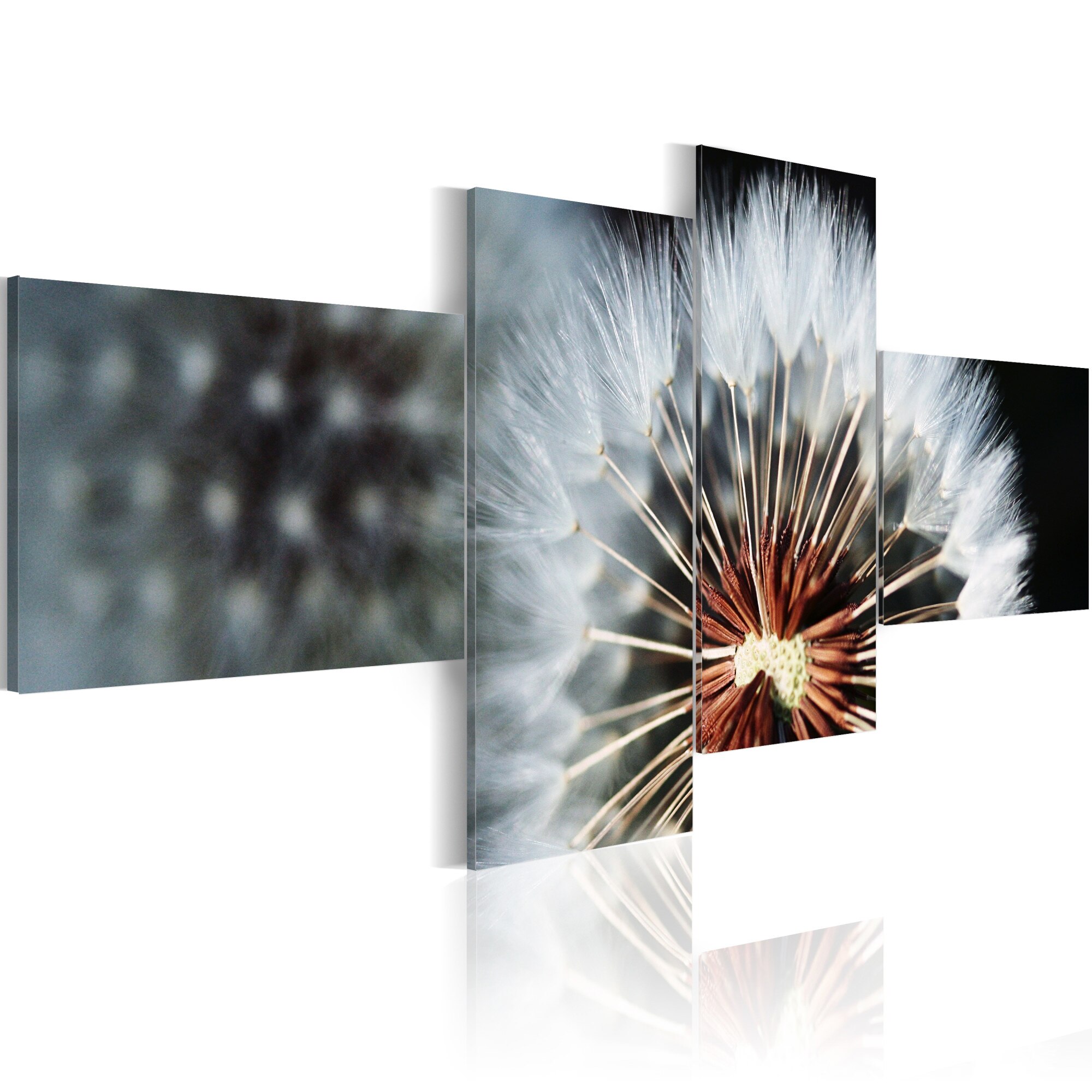 Tablou canvas 4 piese - Papadie - 200x90 cm