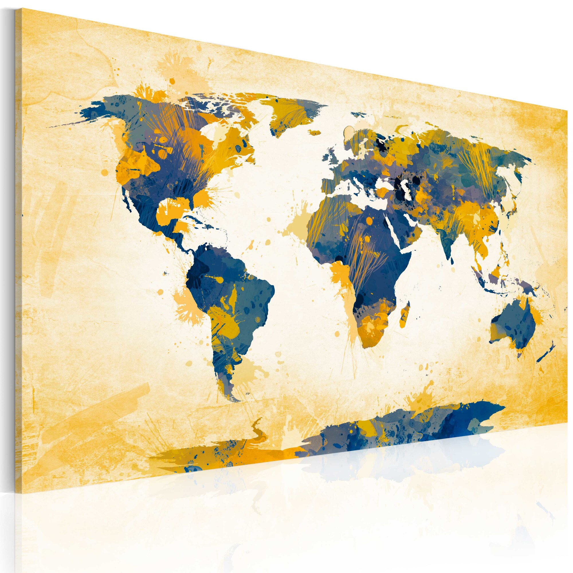 Tablou canvas - Patru colturi ale lumii - 90x60 cm