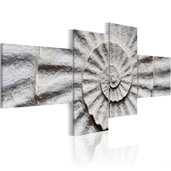 Tablou canvas 4 piese - Coaja de piatra - 200x90 cm Tablou canvas 4 piese - Coaja de piatra - 200x90 cm