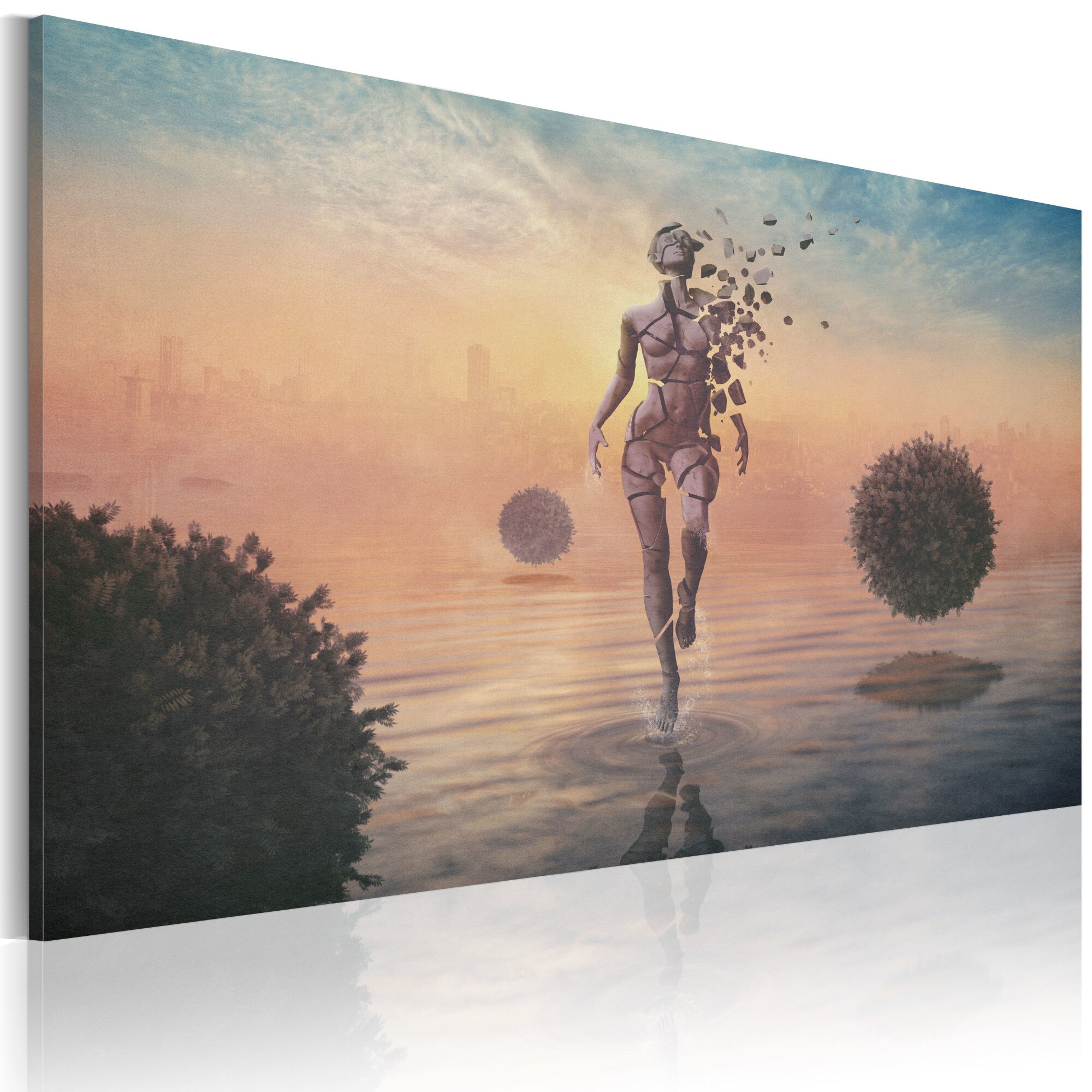 Tablou canvas - Luminozitatea greutatii - 60x40 cm