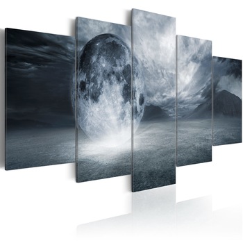 Tablou canvas 5 piese - Noua planeta - 200x100 cm Tablou canvas 5 piese - Noua planeta - 200x100 cm