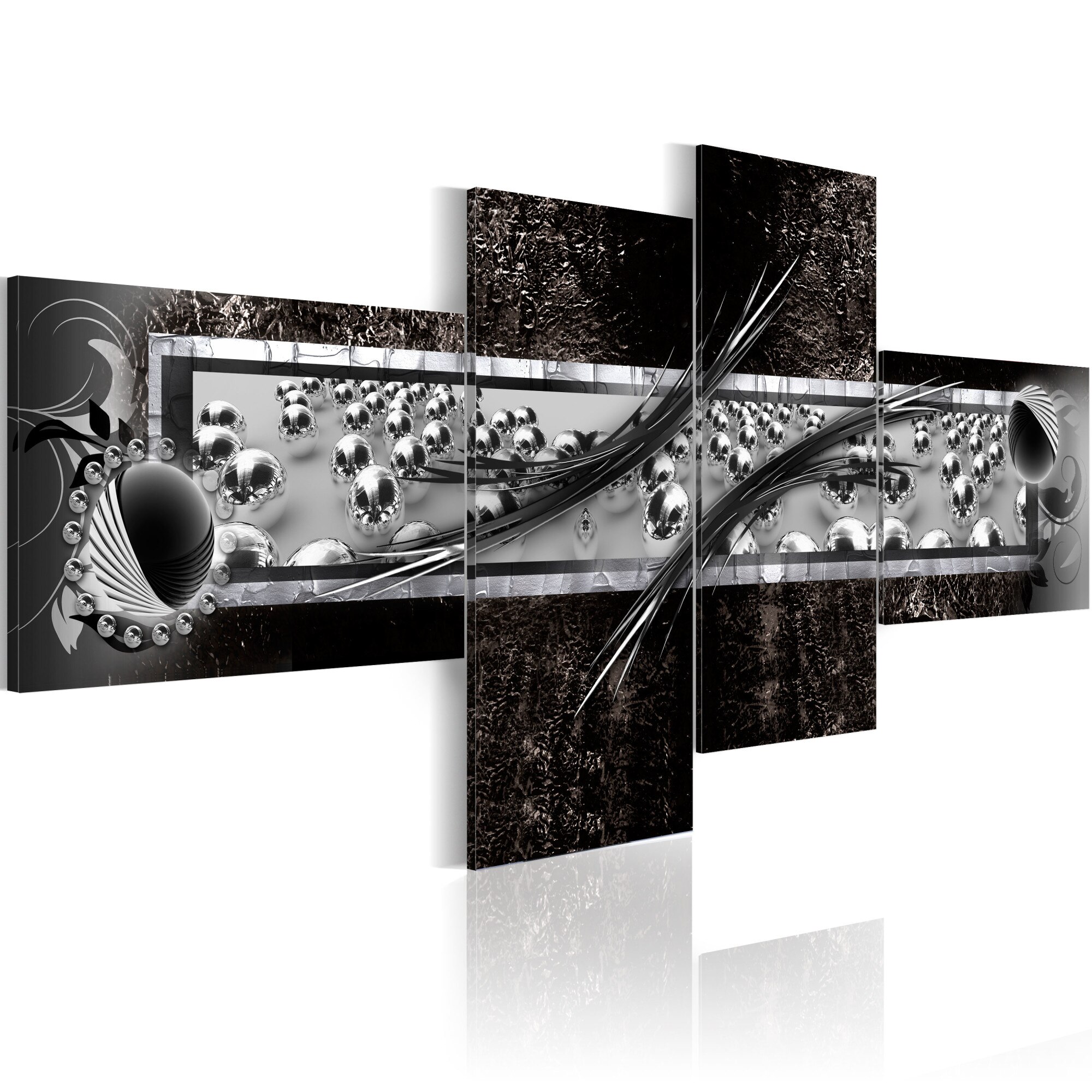 Tablou canvas 4 piese - noiembrie - 200x90 cm