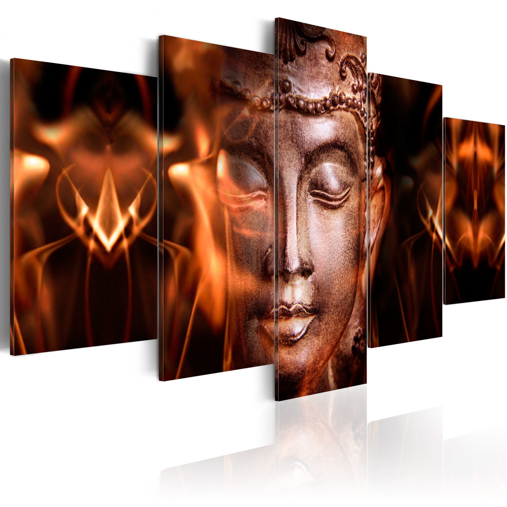 Tablou canvas 5 piese - Nirvana - 100x50 cm