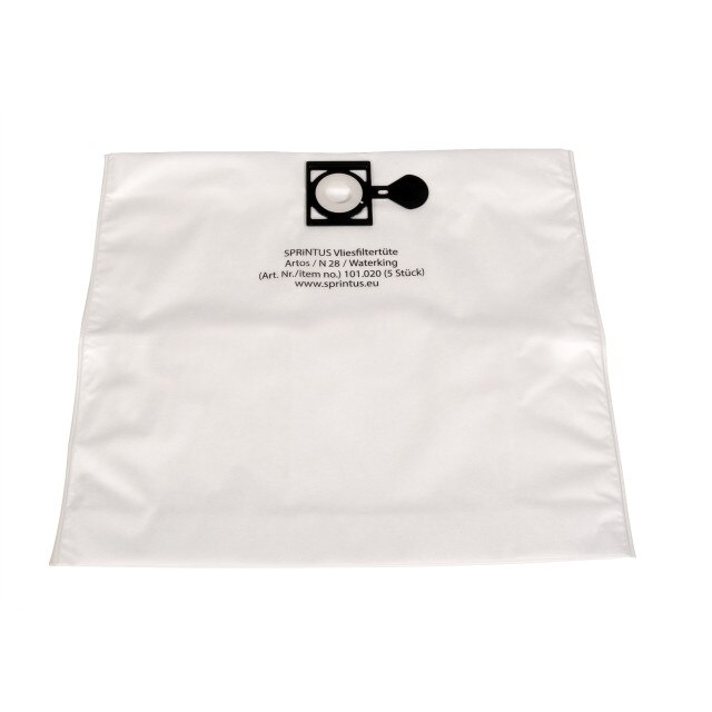 Set 5 saci textili 25 litri aspiratoare Sprintus N30, ARTOS, WATERKING, N28/1