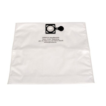 Set 5 saci textili 25 litri aspiratoare Sprintus N30, ARTOS, WATERKING, N28/1 Set 5 saci textili 25 litri aspiratoare Sprintus N30, ARTOS, WATERKING, N28/1