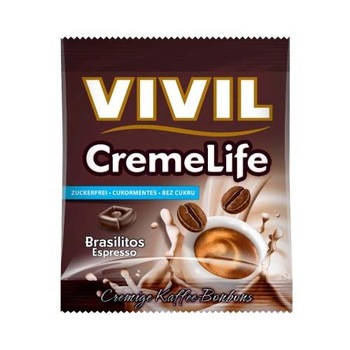 Bomboane Cremoase Creme Life Brasilitos Espresso Fara Zahar 110gr Vivil Bomboane Cremoase Creme Life Brasilitos Espresso Fara Zahar 110gr Vivil