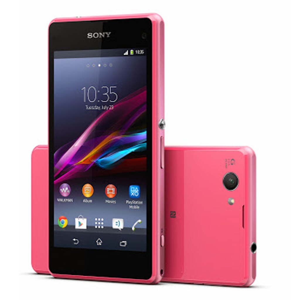 Мобилен телефон Sony Xperia Z1 Compact, D5503, 4G, 16GB, Розов - eMAG.bg