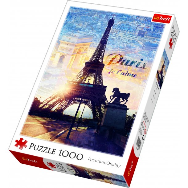 Puzzle Trefl, Paris in zori, 1000 piese