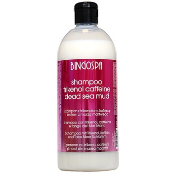 Sampon anti-matreata BingoSpa, Cofeina si namol din Marea Moarta, 500 ml Sampon anti-matreata BingoSpa, Cofeina si namol din Marea Moarta, 500 ml