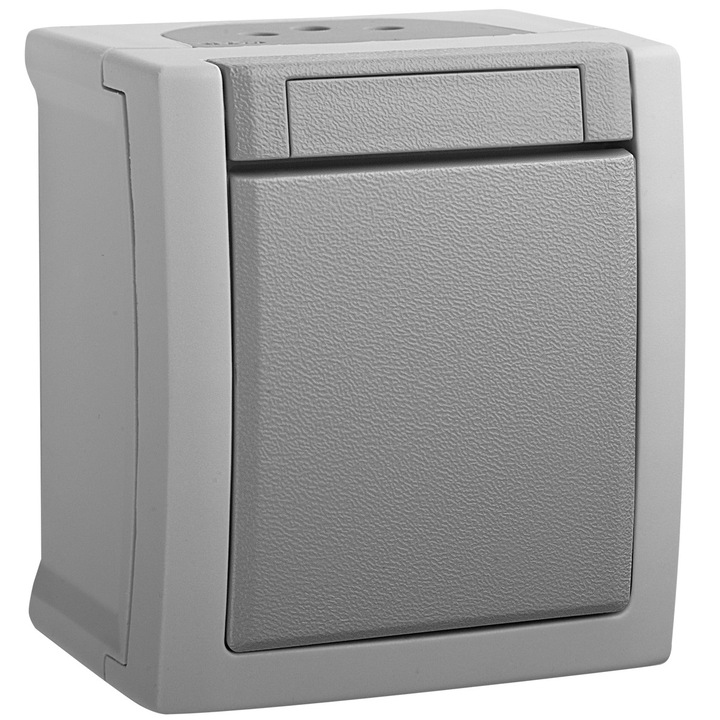 Intrerupator Panasonic Pacific, IP54, Gri