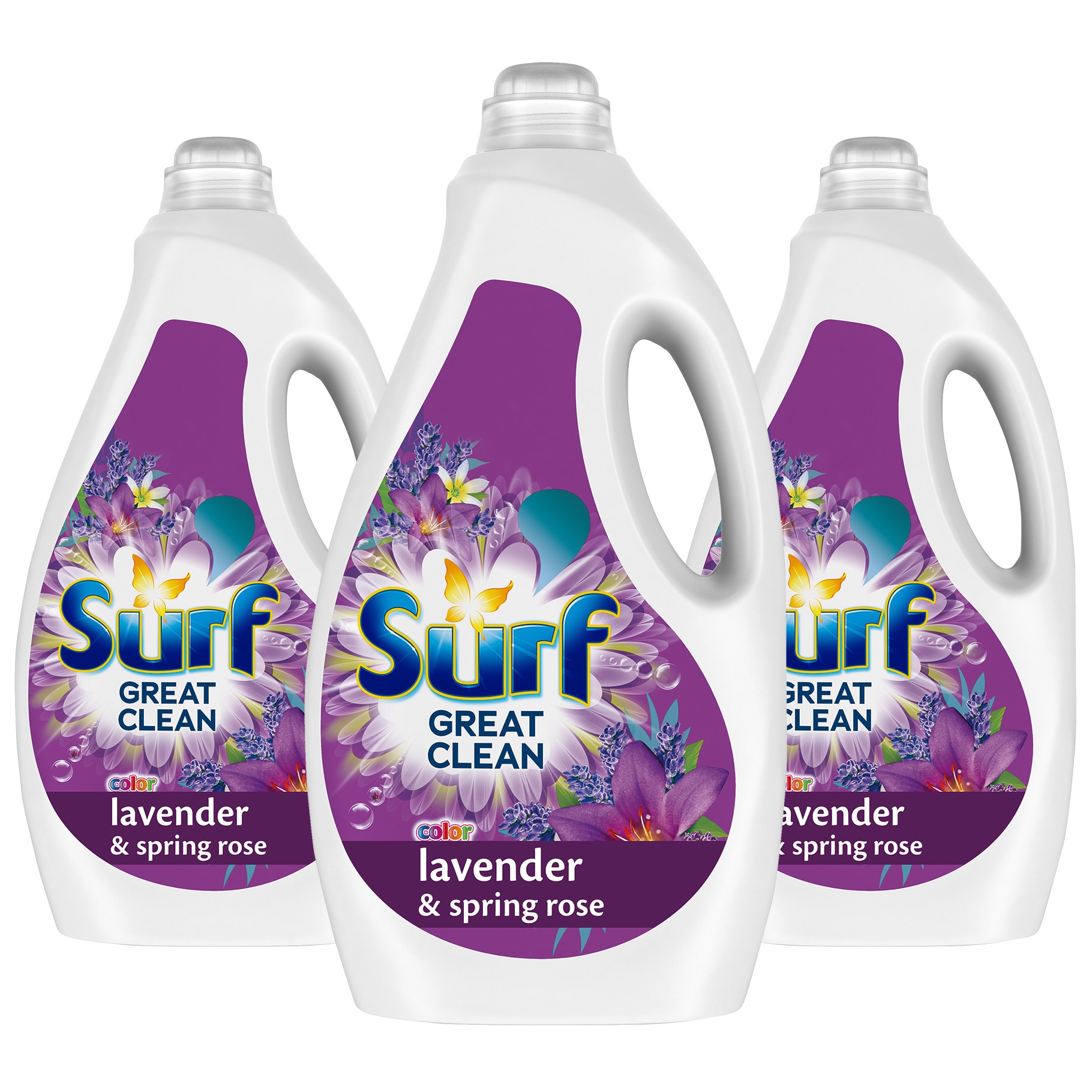 Detergent lichid SURF, Lavanda, 3 x 60 spalari, 3 x 3L