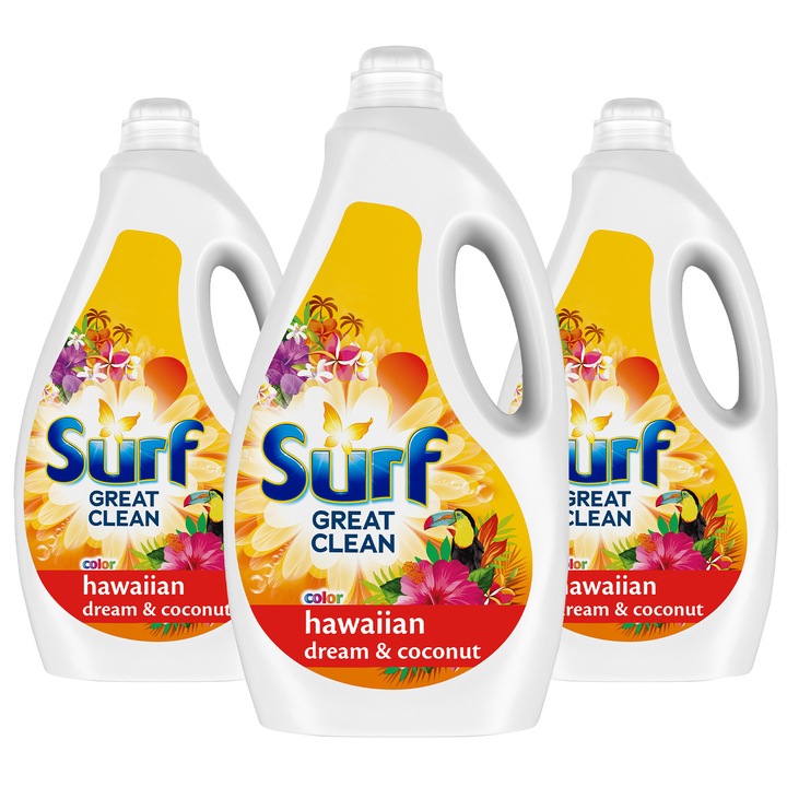 SURF Гел за пране Хавайска мечта, 3x3 л