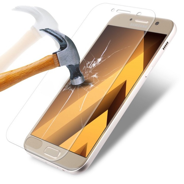 Комплект 3 броя стъклен протектор Blue Star за Samsung Galaxy S7 от темперирано закалено стъкло 9H