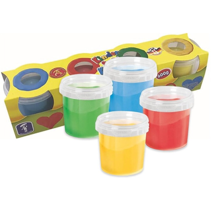 Set plastilina FEUCHTMANN - 4 culori