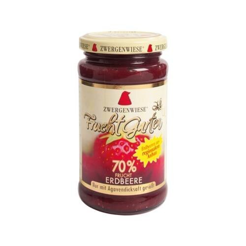 Gem de Capsuni Indulcit cu Nectar de Agave Fara Zahar Bio 225gr Zwergenwiese