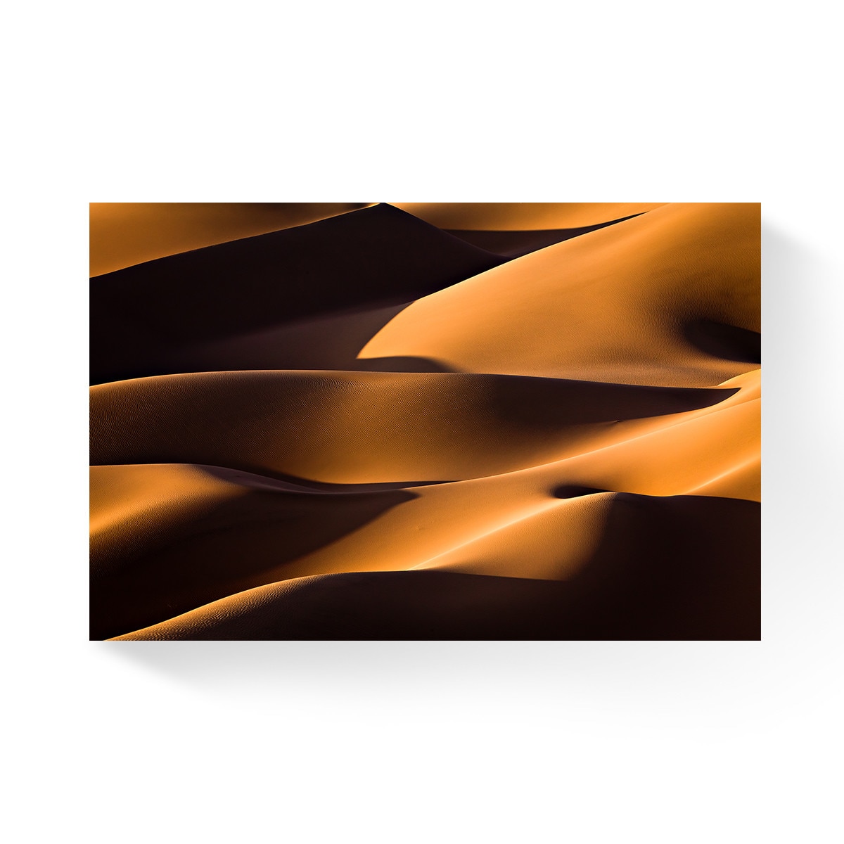 Tablou Canvas - Dune de nisip, Desert, Sahara, Apus de soare, Ubre, 80 x 120 cm