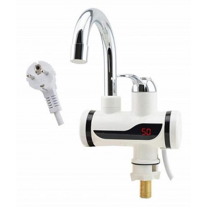 Robinet Electric pentru Incalzit Apa cu Afisaj Temperatura, Apa Calda Instant