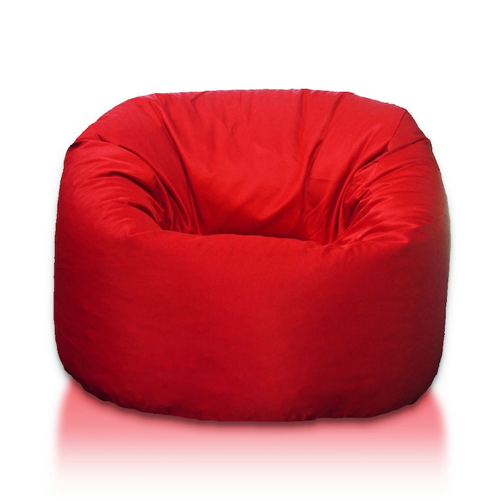 Red Insta Pouf Fotel, vízálló textilanyag