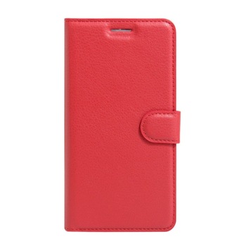 Husa flip din piele eco Wiko Tommy 3 - Crazy Horse - rosu Husa flip din piele eco Wiko Tommy 3 - Crazy Horse - rosu