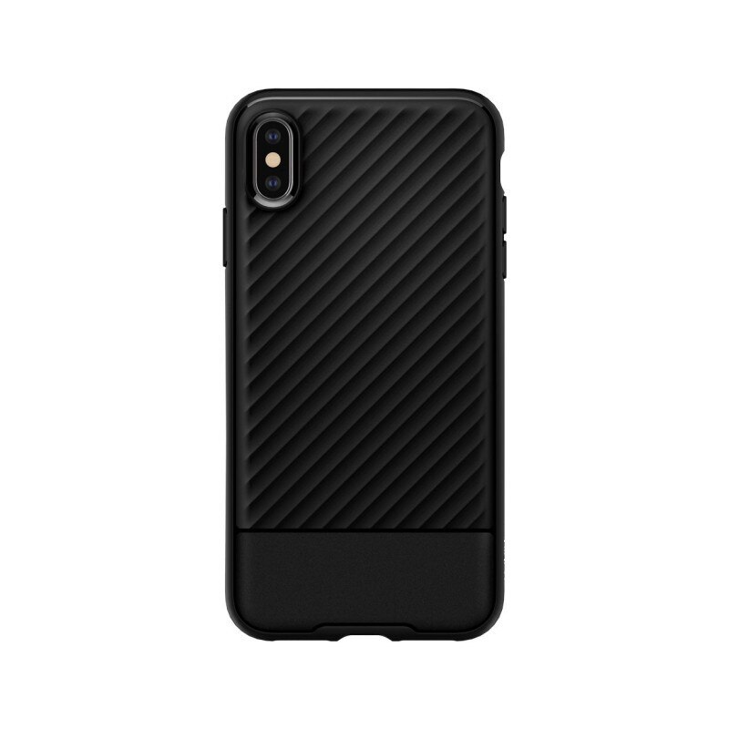 Husa Premium Originala Spigen Core Armor iPhone Xs Max Negru Silicon