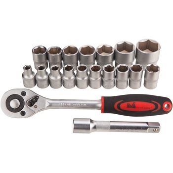 Trusa Chei Tubulare cu Antrenor EvoTools, 19 Piese, 8-32 mm Trusa Chei Tubulare cu Antrenor EvoTools, 19 Piese, 8-32 mm