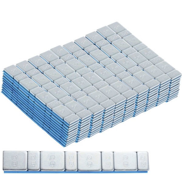 Contragreutati adezive pentru echilibrat jante de aliaj, set 100 bucati