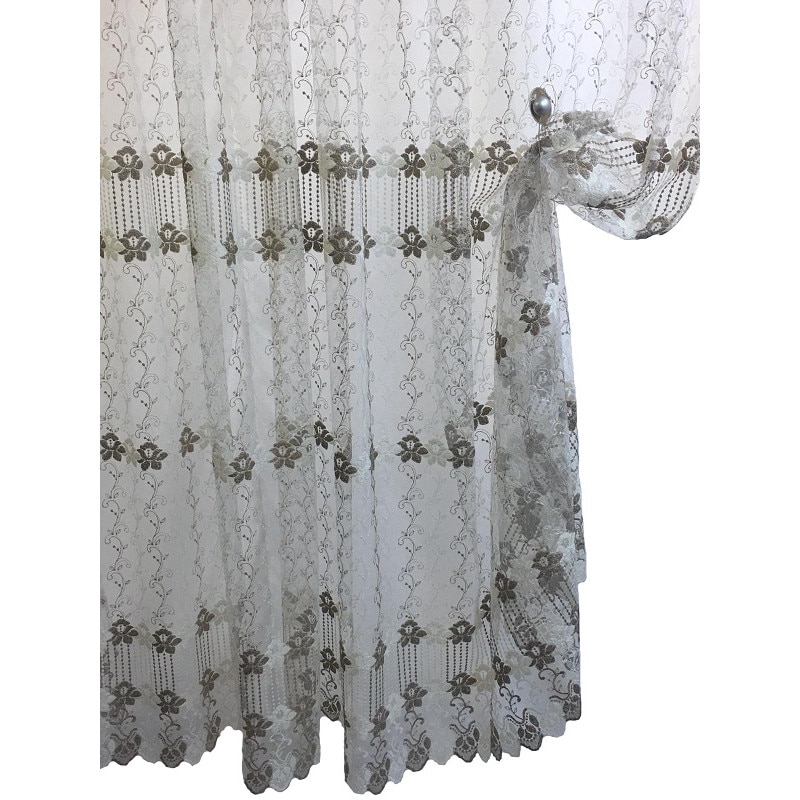 Perdea ivoire 200x245cm cu rejansa by Liz Line - RD372