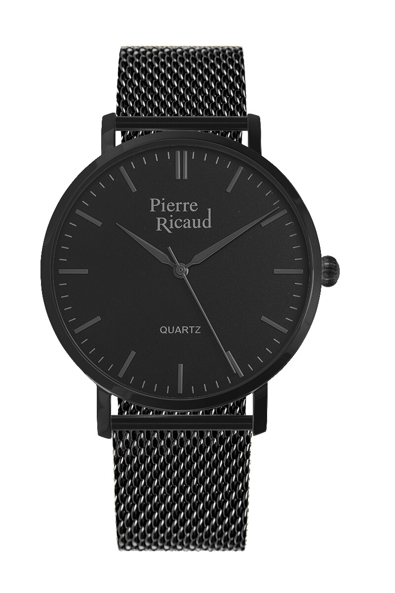 Ceas Pierre Ricaud barbatesc P91082.B114Q negru