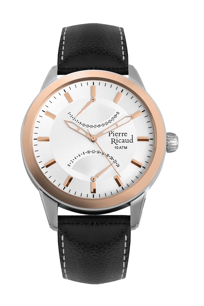 Ceas Pierre Ricaud barbatesc P97011.R213Q bicolor