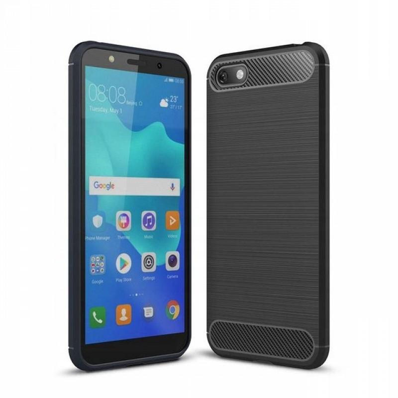Husa TECH-PROTECT TPUCARBON Huawei Y5 Prime (2018) Black