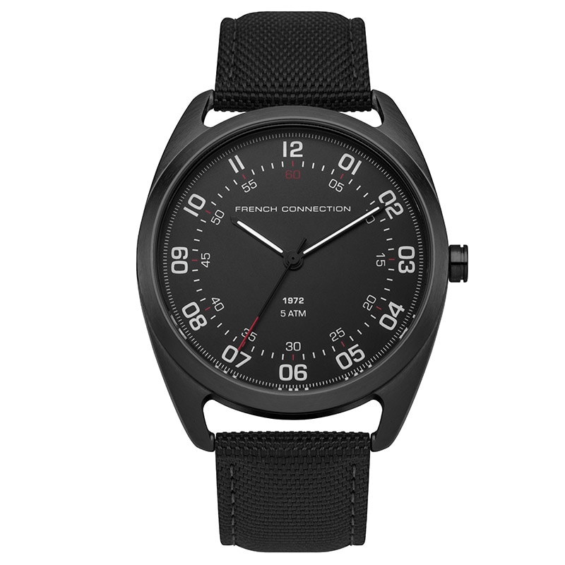 Ceas barbatesc French Connection, curea neagra, FC1308BB