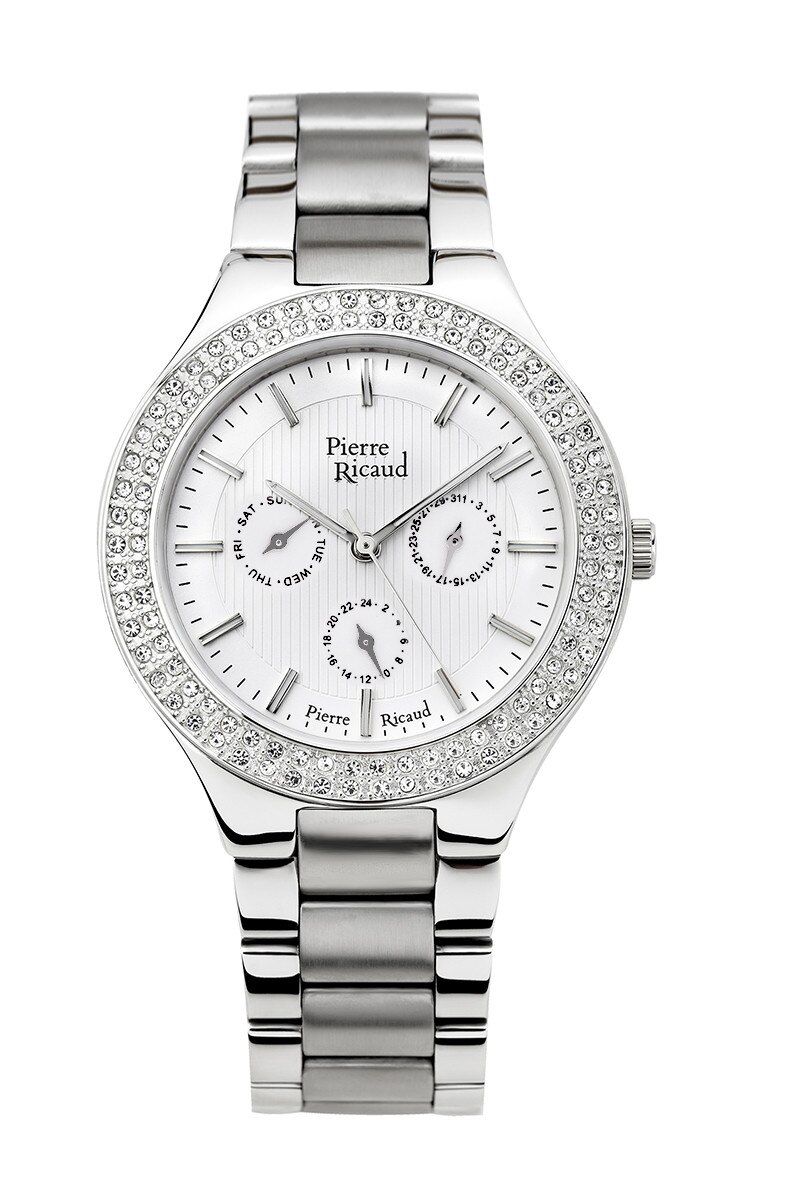Ceas Pierre Ricaud dama P21054.5113QFZ argintiu