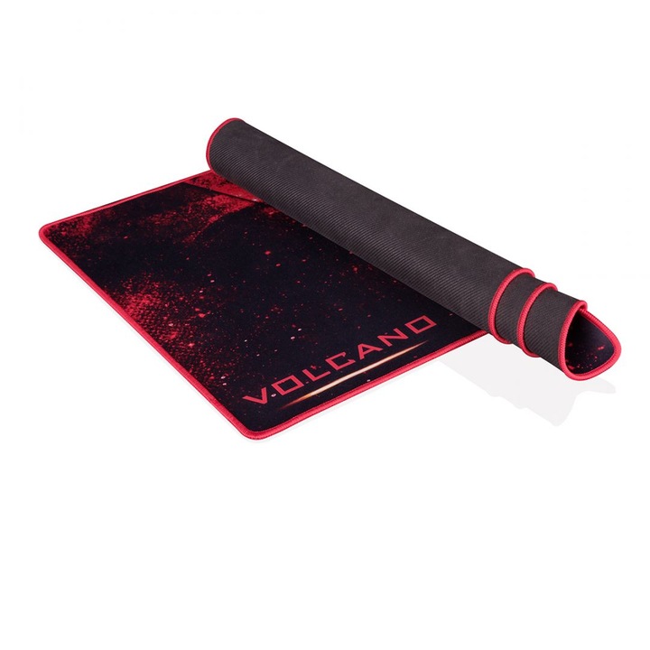 Modecom Volcano Erebus Gaming Egérpad Fekete/Piros, Egérpad