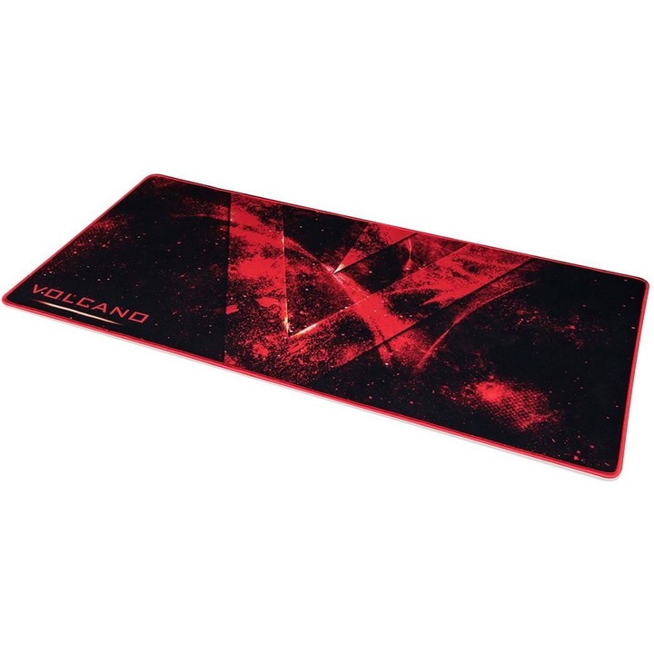 Mouse Pad MODECOM Erebus PMK-MC-VOLCANO-EREBUS, Negru/Rosu